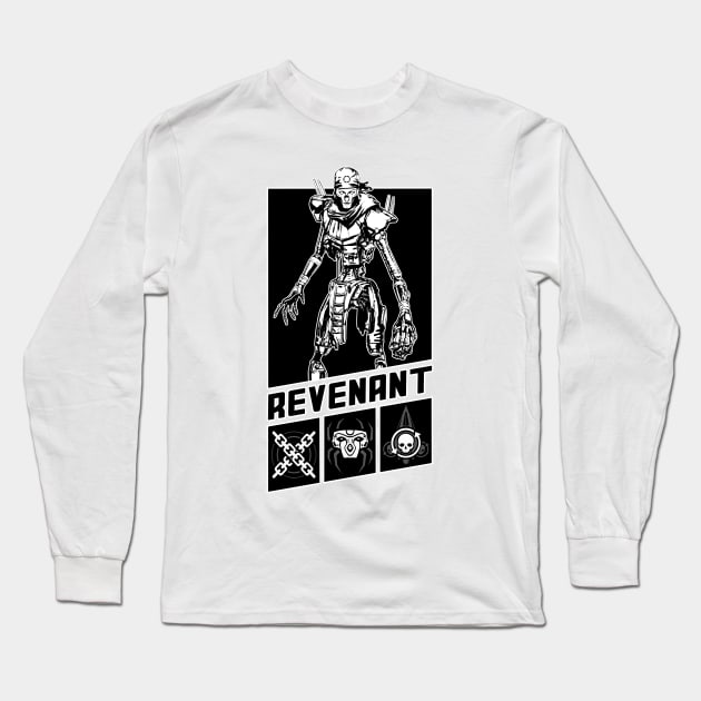 Revenant Long Sleeve T-Shirt by Peolink